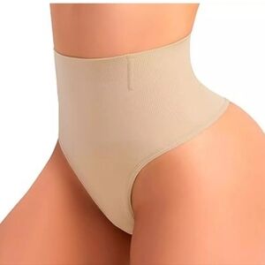 Tummy Control Thong Shapewear for Women Girdle Panties Seamless Shaping Thon